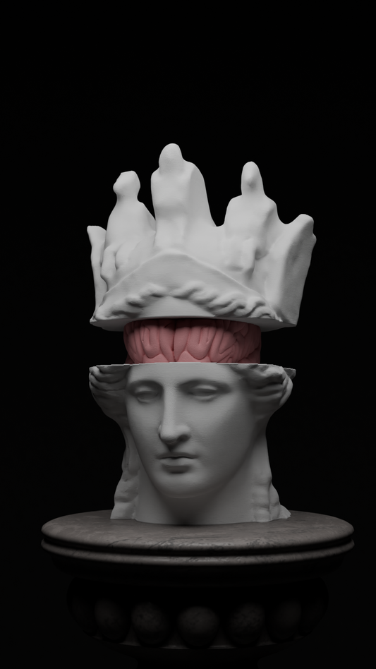 Athena sculpture