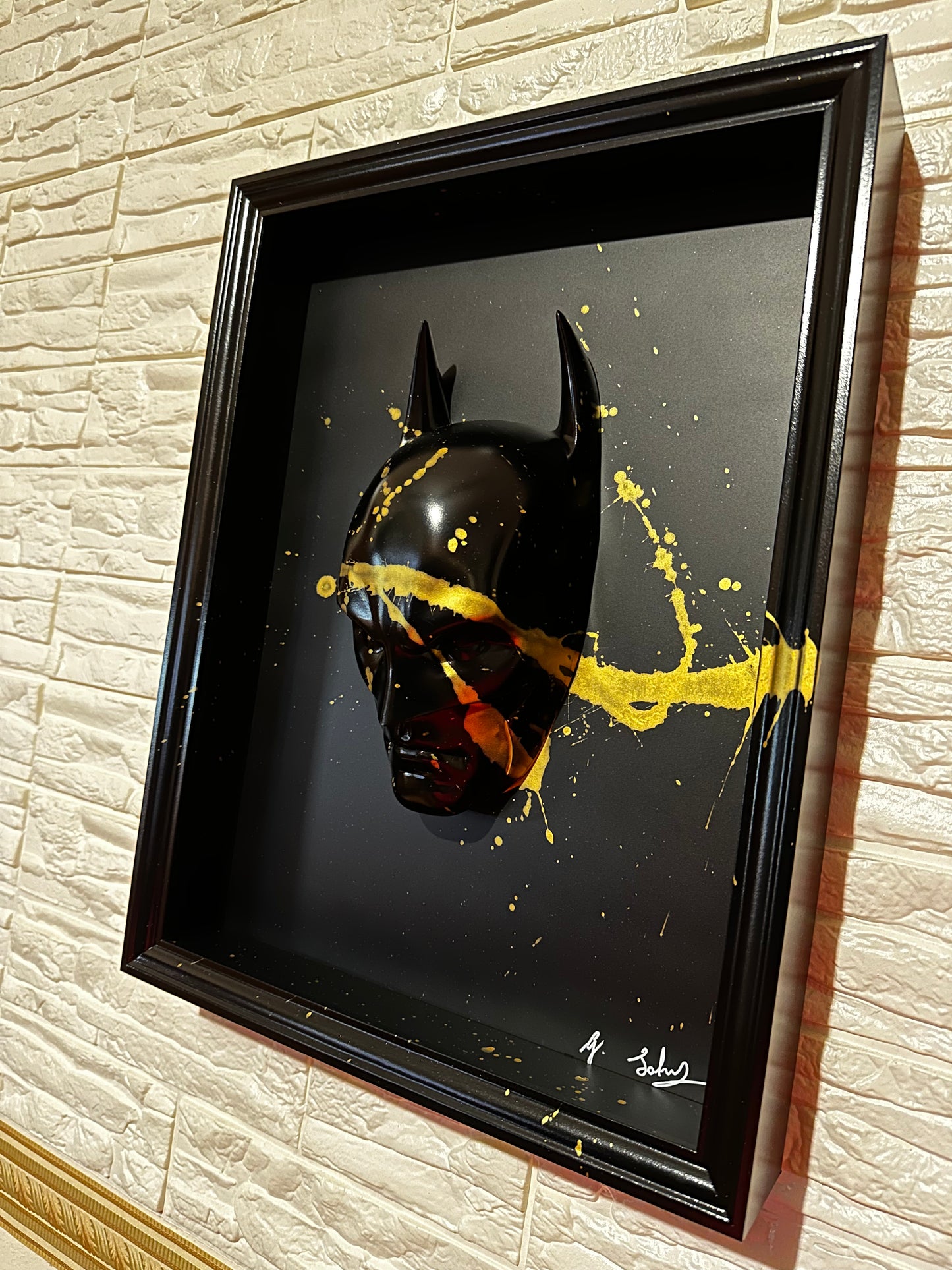 Batman golden splash